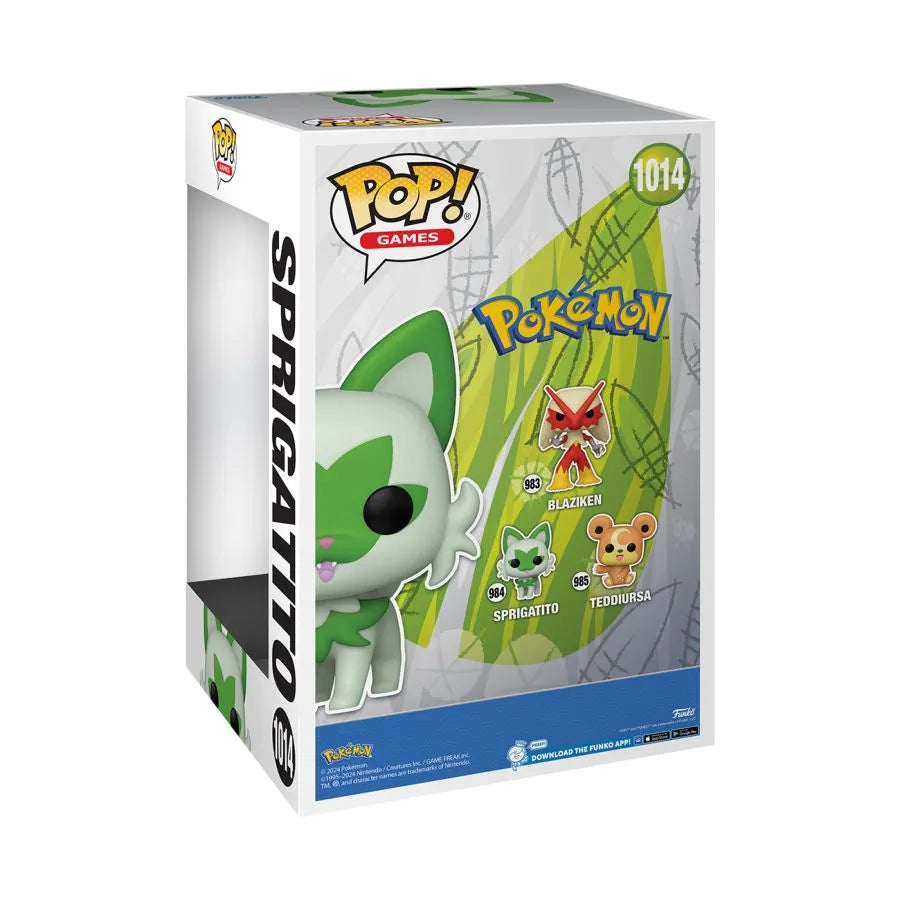 Pokémon - Sprigatito - Figura de vinilo de 10" [RS]