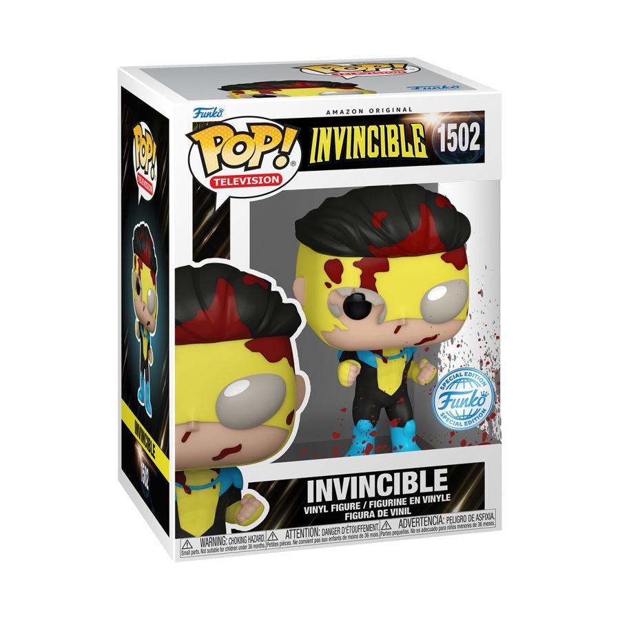 FUN77965 Invincible (TV) - Invincible (Battle DMG) US Exclusive Pop! Vinyl [RS] - Funko - Titan Pop Culture