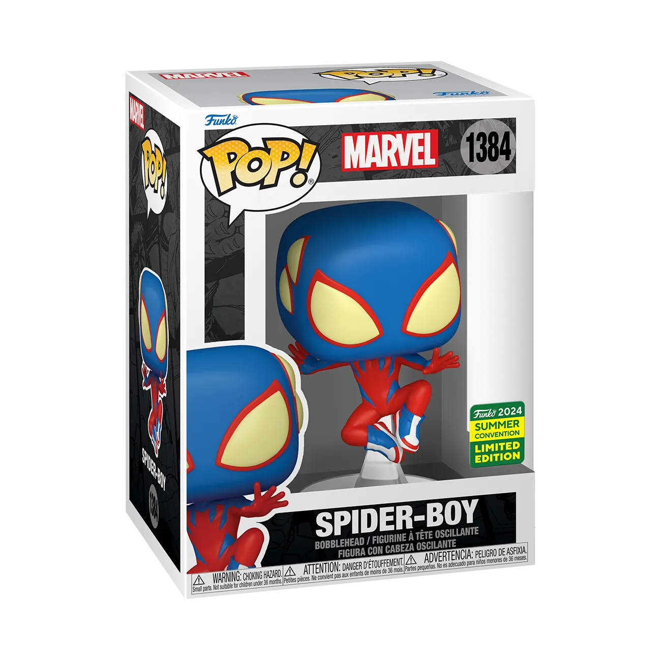 Marvel - Spider-Boy Pop! Vinyl (2024 Summer Convention Exclusive)