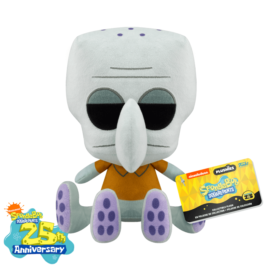 FUN78316 Spongebob: 25th Anniversary - Squidward 7" Pop! Plush - Funko - Titan Pop Culture