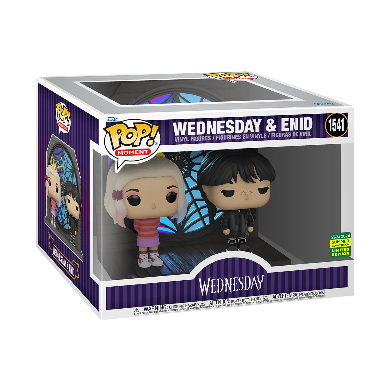 Wednesday (2022) - Wednesday & Enid Pop! Moment Vinyl (2024 Summer Convention Exclusive)