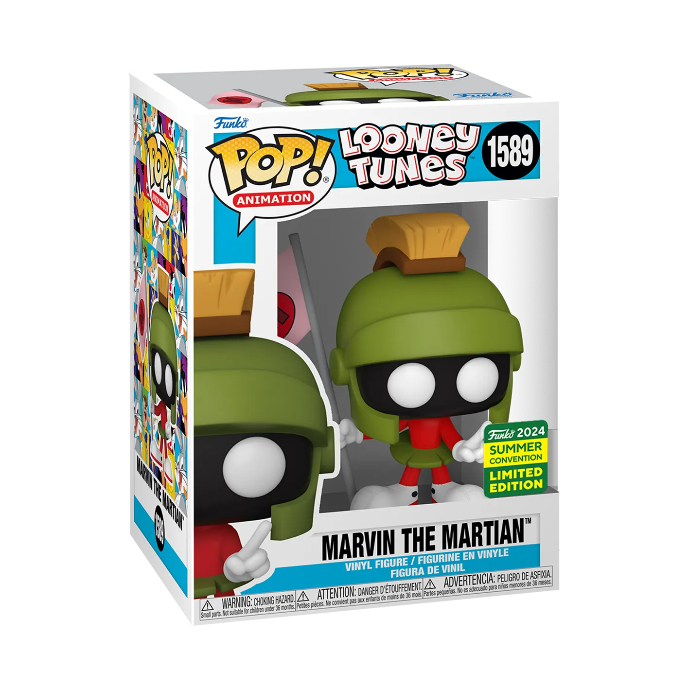 Looney Tunes - Marvin the Martian Pop! Vinyl (2024 Summer Convention Exclusive)