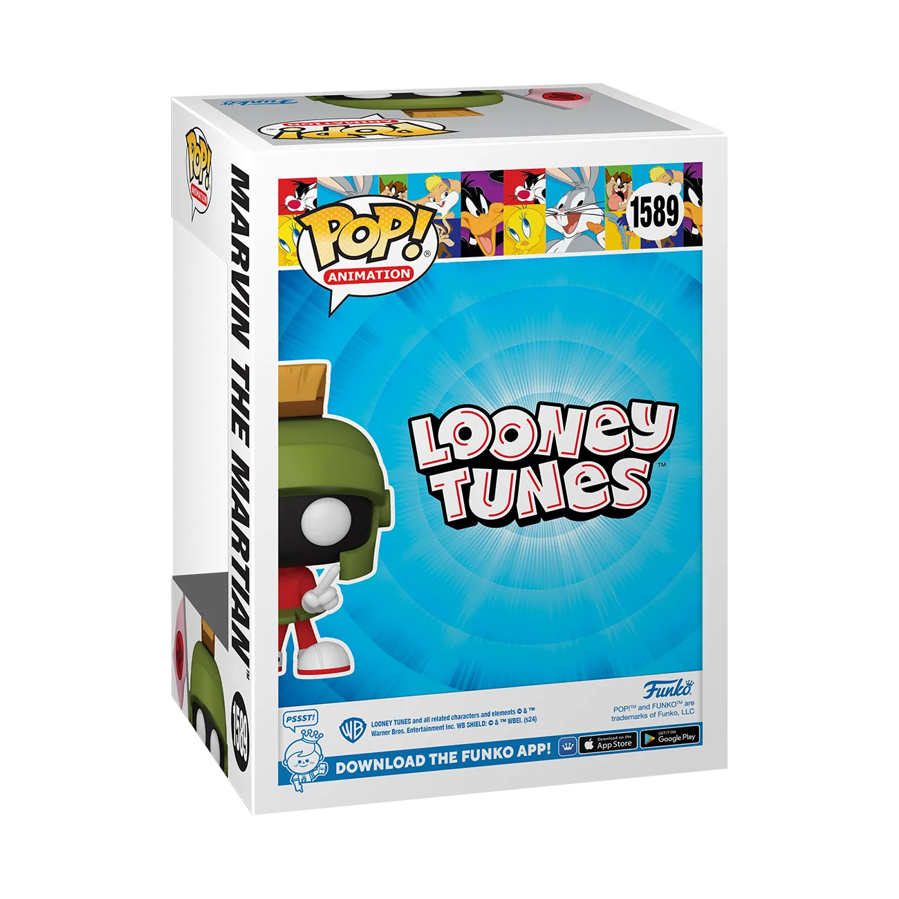 Looney Tunes - Marvin el marciano Pop! Vinilo (Exclusivo de la Convención de Verano de 2024)