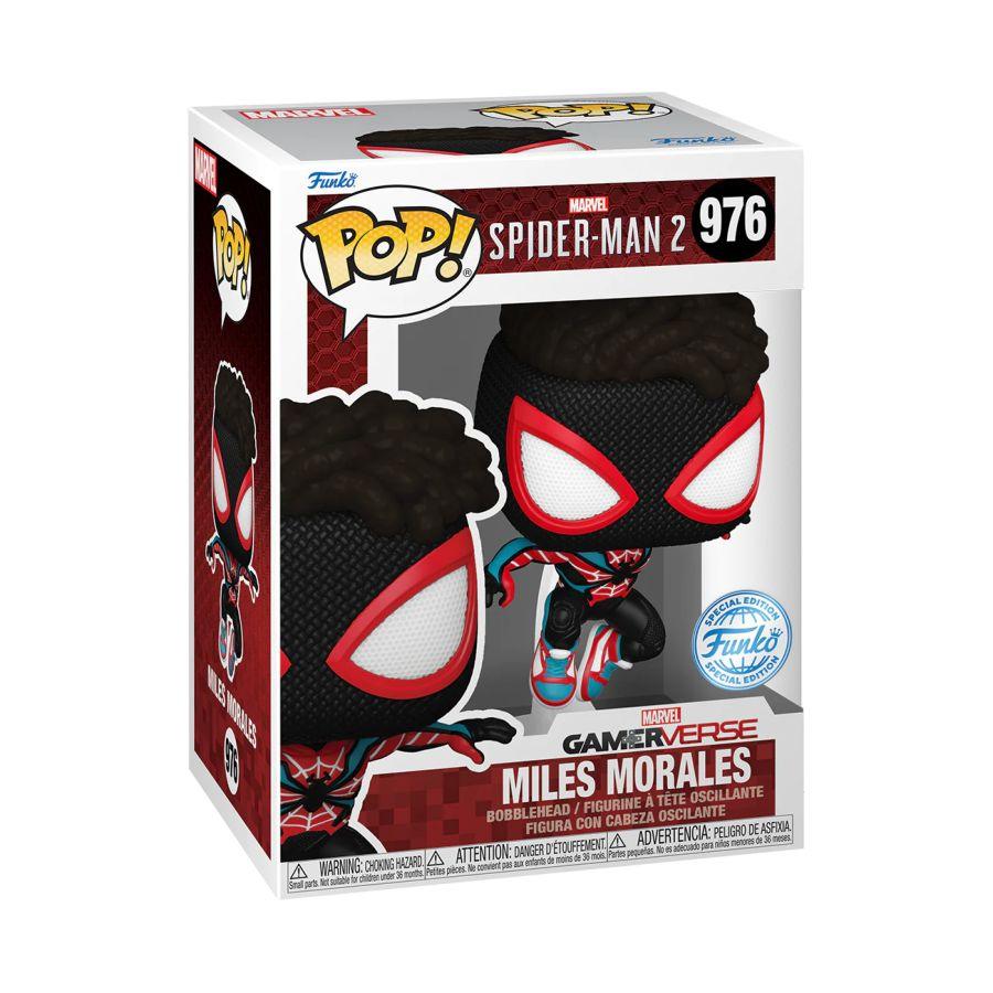 FUN78507 Spiderman 2 (VG'23) - Miles Morales in Evolved Suit US Exclusive Pop! Vinyl [RS] - Funko - Titan Pop Culture