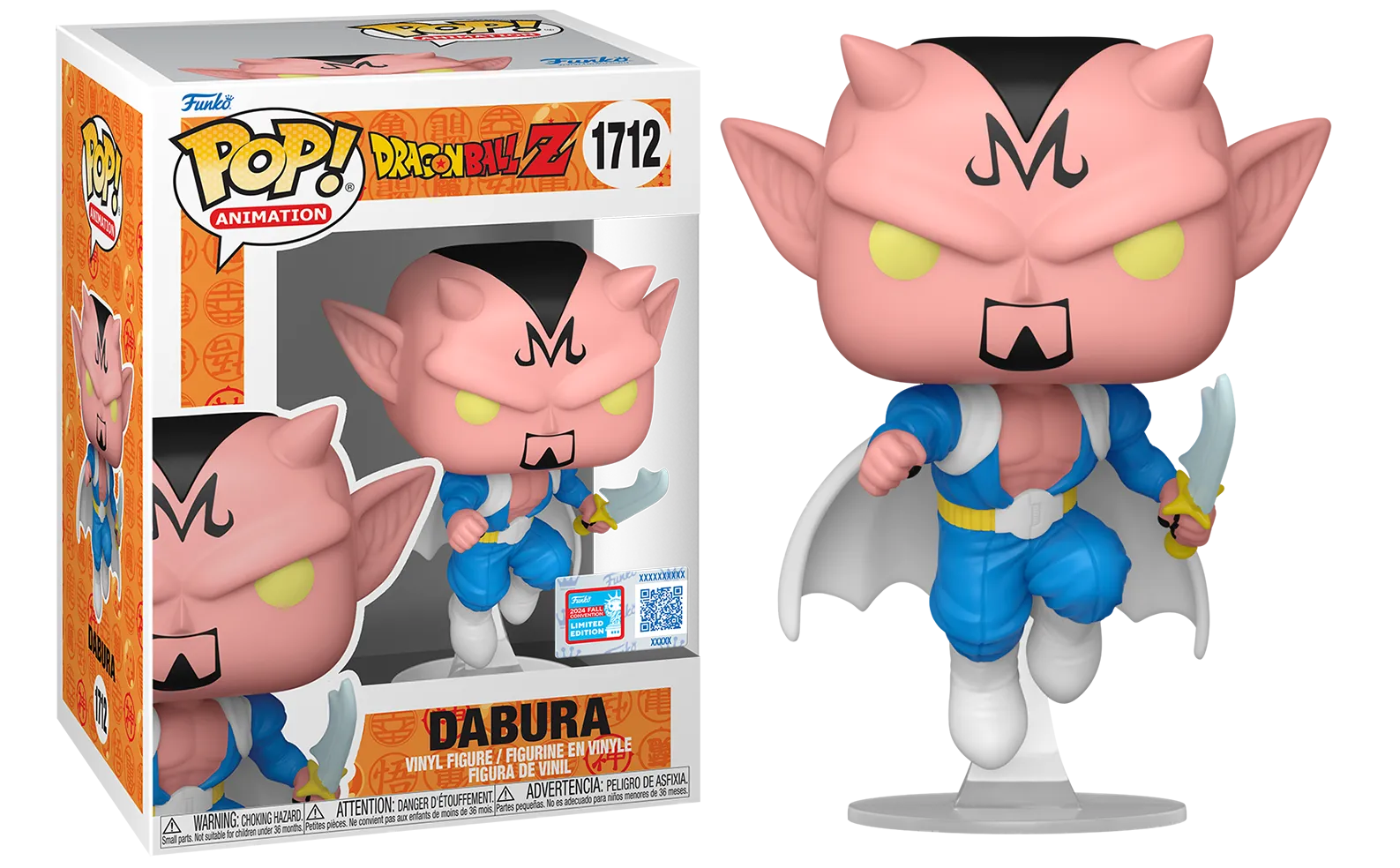 FUN78647 Dragon Ball Z - Dabura NYCC 2024 US Exclusive Pop! Vinyl [RS] - Funko - Titan Pop Culture