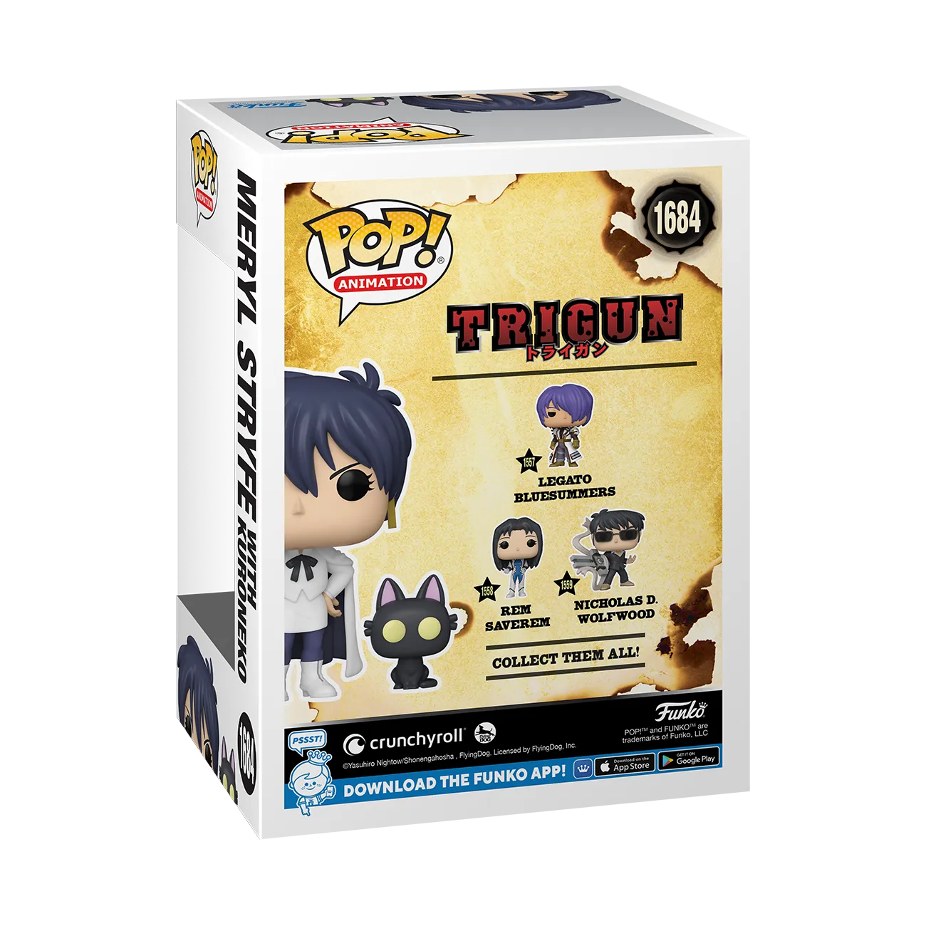 FUN78655 Trigun - Meryl Stryfe NYCC 2024 US Exclusive Pop! Vinyl [RS] - Funko - Titan Pop Culture