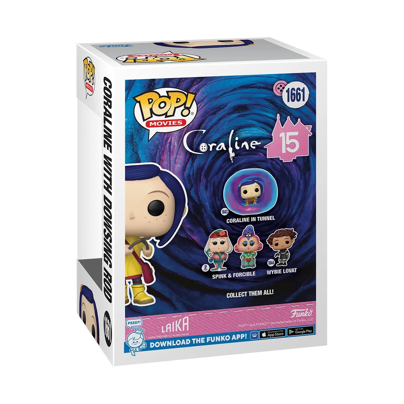 FUN78686 Coraline - Coraline (New Pose) NYCC 2024 US Exclusive Pop! Vinyl [RS] - Funko - Titan Pop Culture