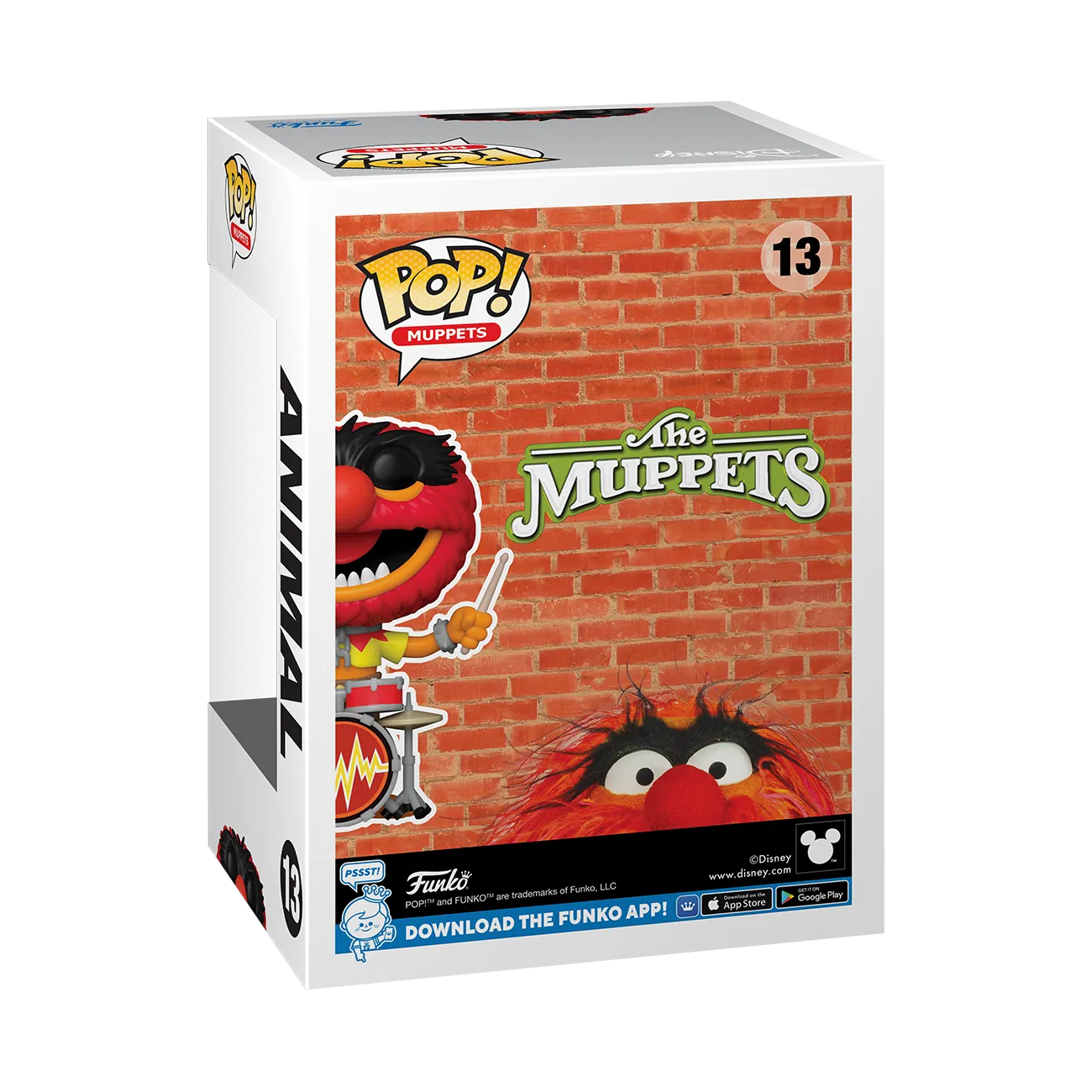 FUN78692 The Muppets (2024) - Animal on Drums NYCC 2024 US Exclusive Pop! Vinyl [RS] - Funko - Titan Pop Culture