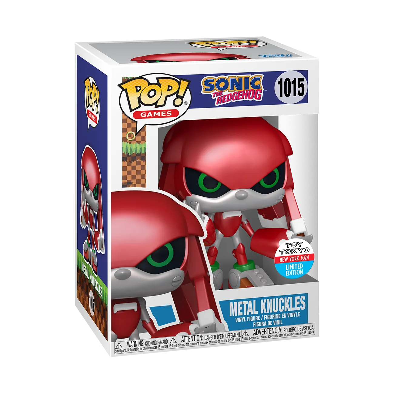 FUN78699 Sonic - Knuckles (Mech) NYCC 2024 US Exclusive Pop! Vinyl [RS] - Funko - Titan Pop Culture