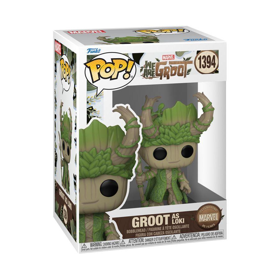 FUN79517 We Are Groot- Groot Loki (Marvel: 85th Anniversary) Pop! Vinyl - Funko - Titan Pop Culture
