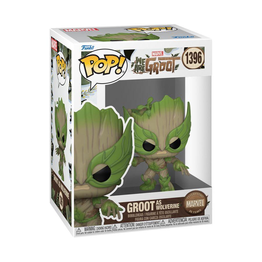 FUN79519 We Are Groot - Groot Wolverine (Marvel: 85th Anniversary) Pop! Vinyl - Funko - Titan Pop Culture