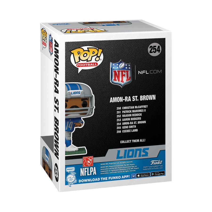 FUN79687 NFL: Lions - Amon-Ra St. Brown Pop! Vinyl - Funko - Titan Pop Culture