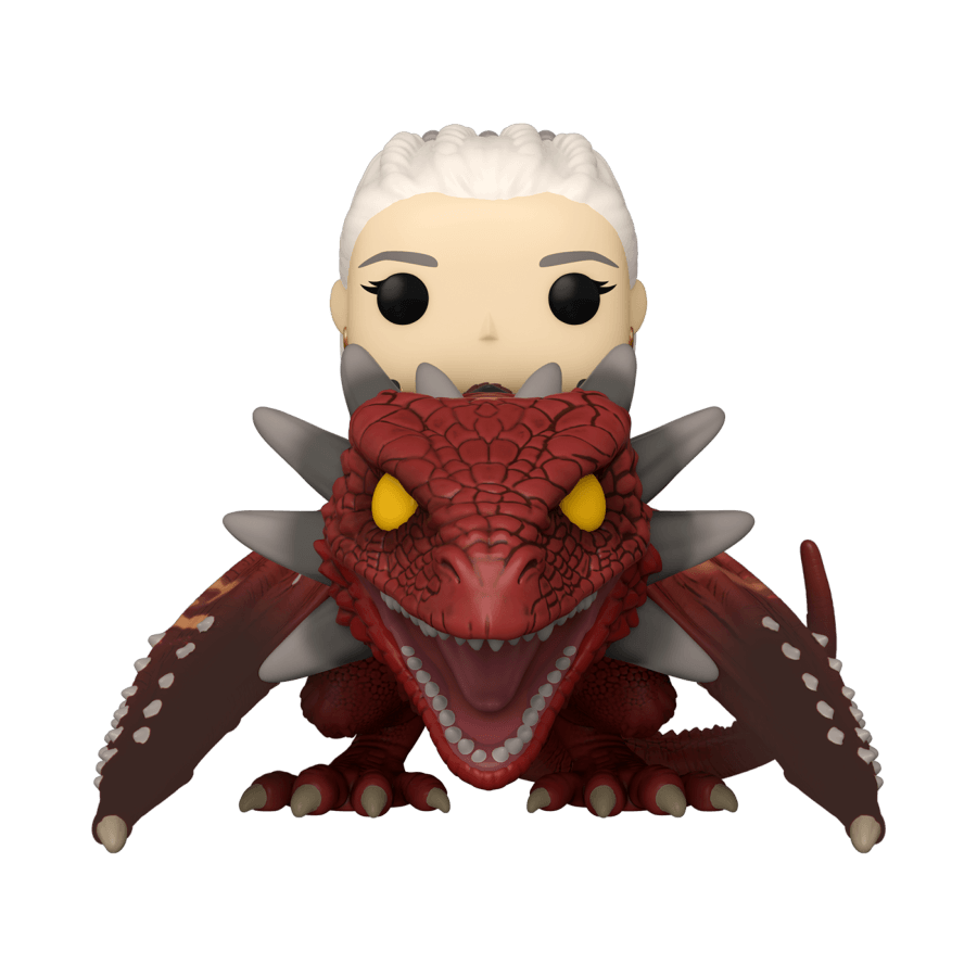 FUN79719 House of the Dragon - Rhaenys Targaryen on Meleys Pop! Ride - Funko - Titan Pop Culture