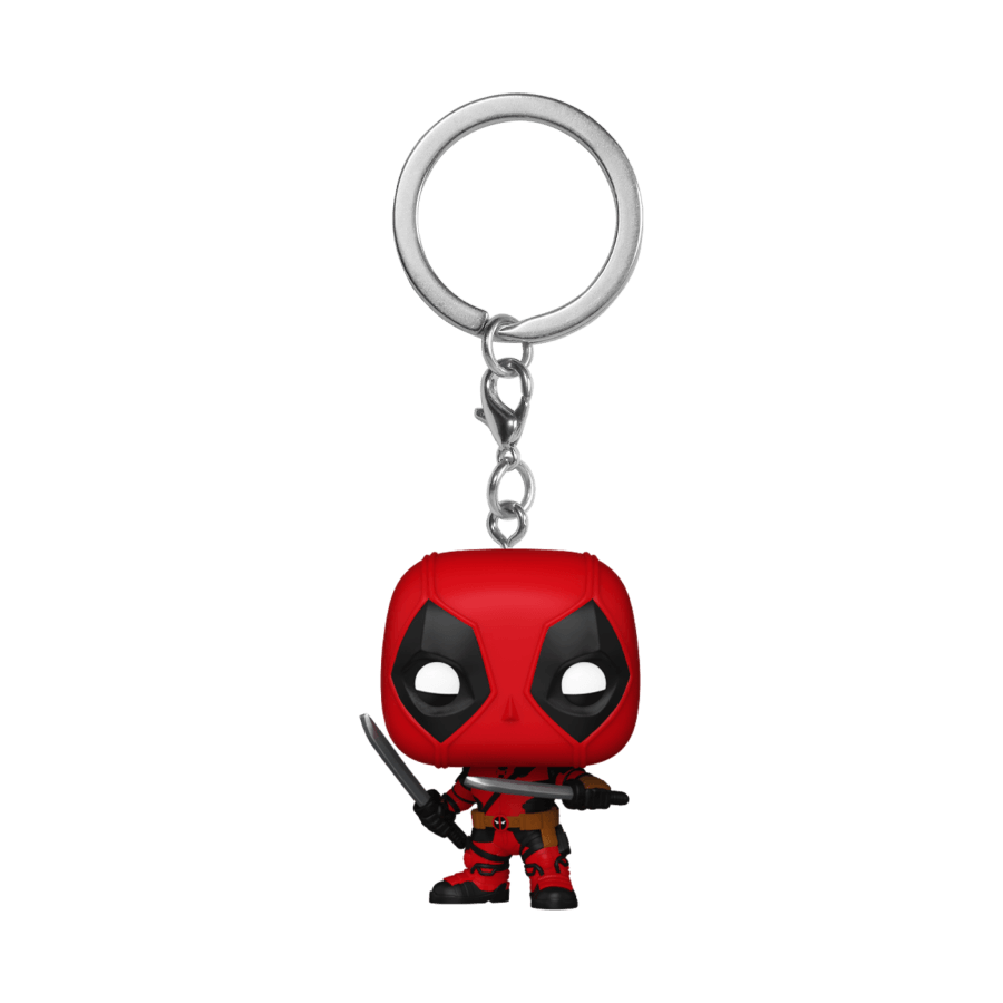 FUN79764 Deadpool & Wolverine (2024) - Deadpool Pocket Pop! Keychain - Funko - Titan Pop Culture