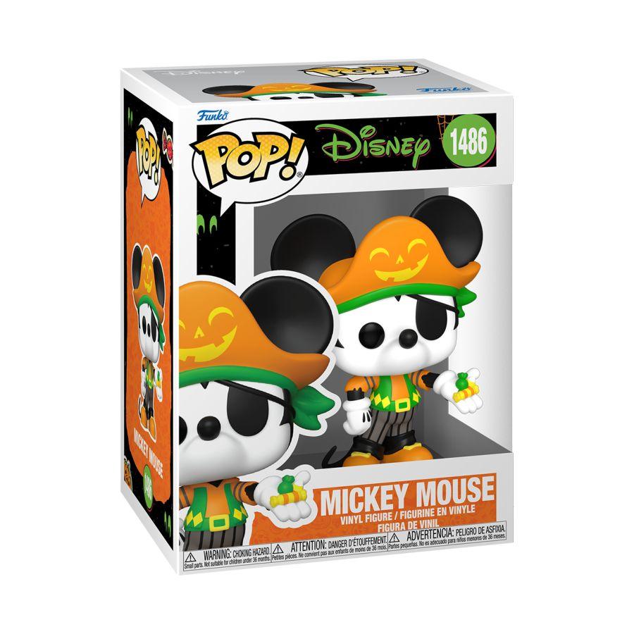 FUN79904 Disney: Halloween - Pirate Mickey Pop! Vinyl - Funko - Titan Pop Culture