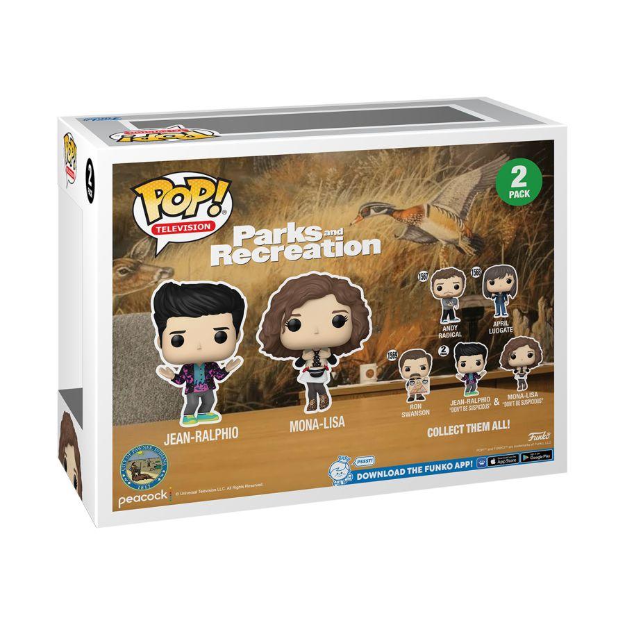 FUN80174 Parks & Recreations: 15th Anniversary - Mona & Jean Pop! Vinyl (2-Pack) - Funko - Titan Pop Culture