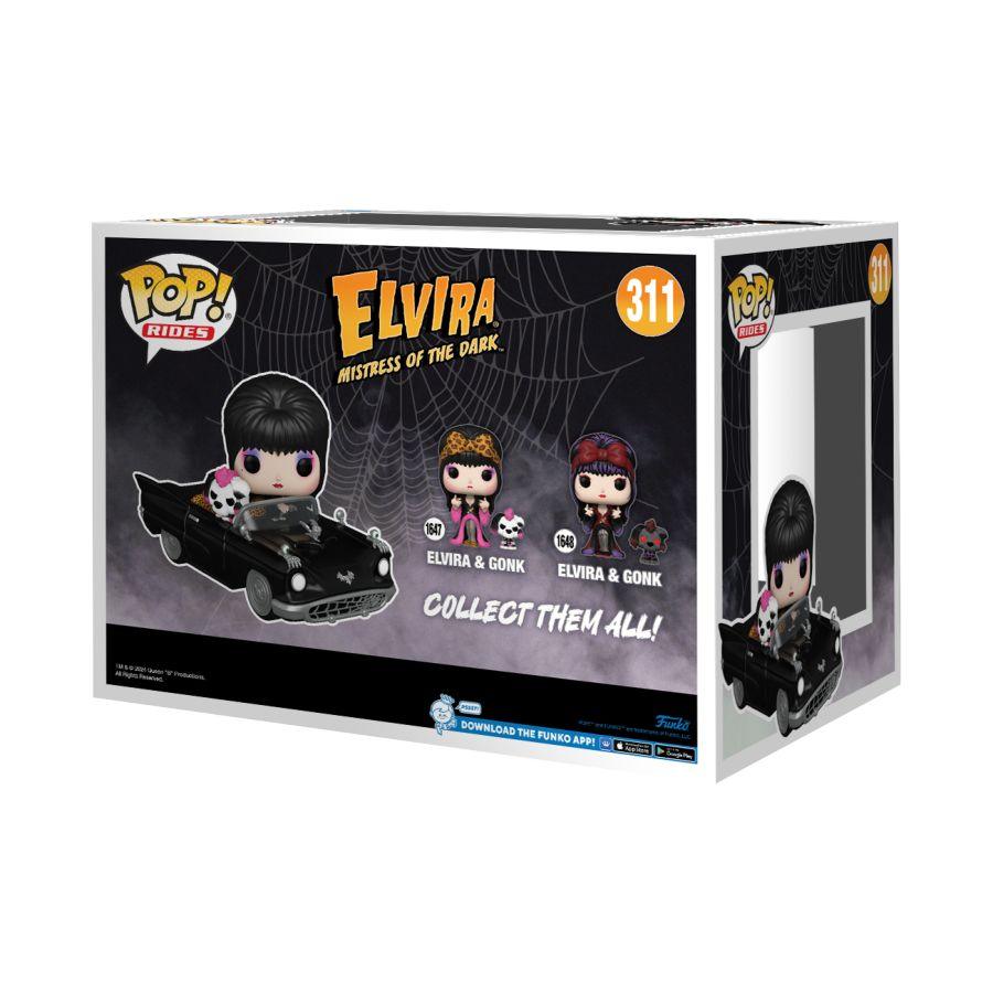 FUN80693 Elvira - Elvira & Gonk (with Macabre Mobile) Pop! Ride - Funko - Titan Pop Culture