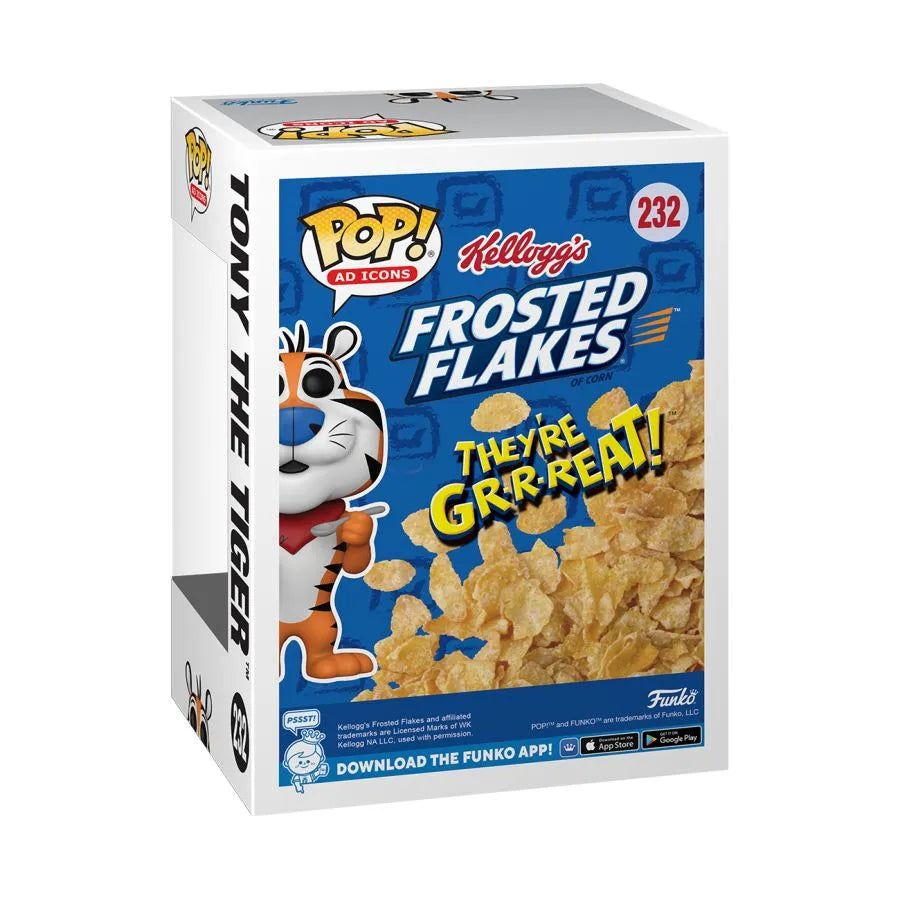 FUN81055 Ad Icons: Kellogg's Frosted Flakes - Tony the Tiger Pop! Vinyl - Funko - Titan Pop Culture