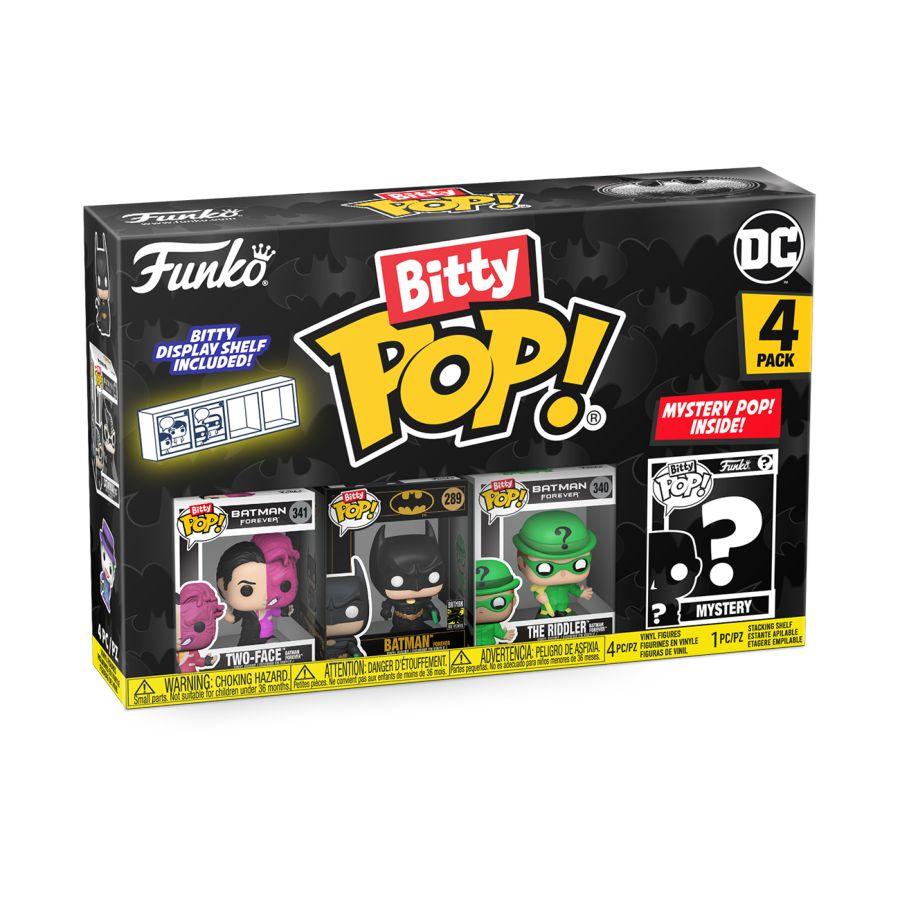 FUN81130 Batman: 85th Anniversary - Two Face Bitty Pop! 4-Pack - Funko - Titan Pop Culture