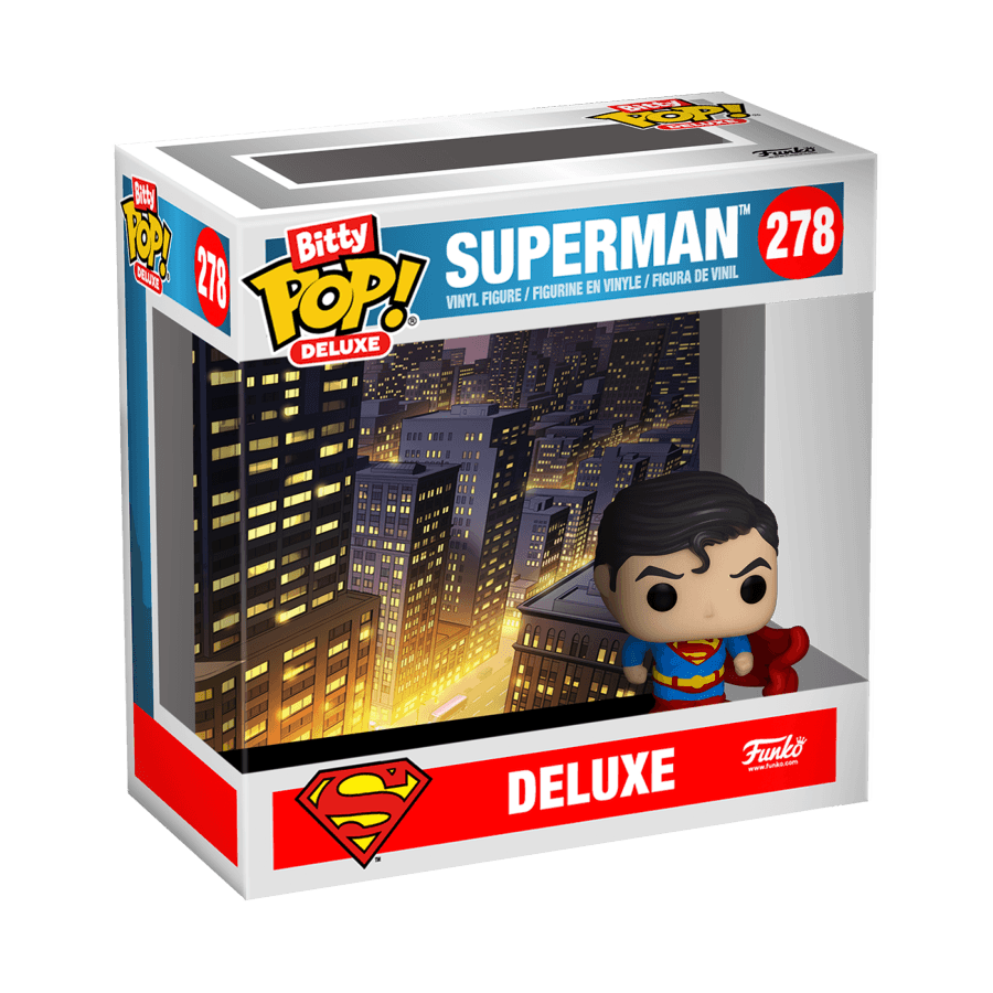 FUN81299 DC - Superman Bitty Pop! Deluxe - Funko - Titan Pop Culture