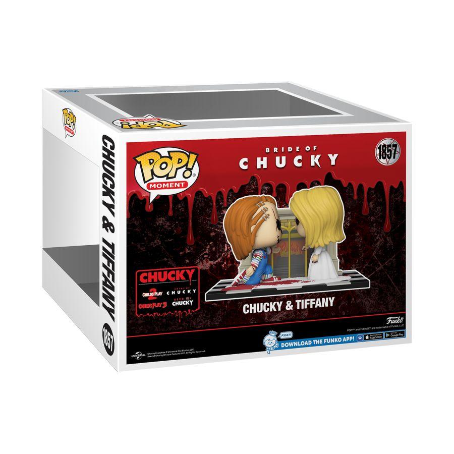FUN81692 Bride of Chucky - Chucky & Tiffany US Exclusive Pop! Moment [RS] - Funko - Titan Pop Culture