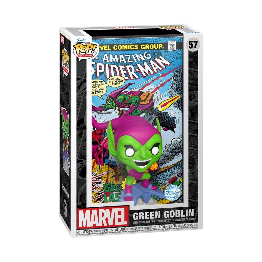 FUN81840 Marvel - Green Goblin (The Amazing Spider-Man #122) US Exclusive Pop! Comic Cover [RS] - Funko - Titan Pop Culture