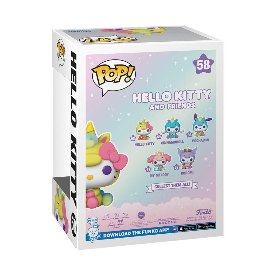 FUN82097 Hello Kitty - Hello Kitty Unicorn US Exclusive Diamond Glitter Pop! Vinyl [RS] - Funko - Titan Pop Culture