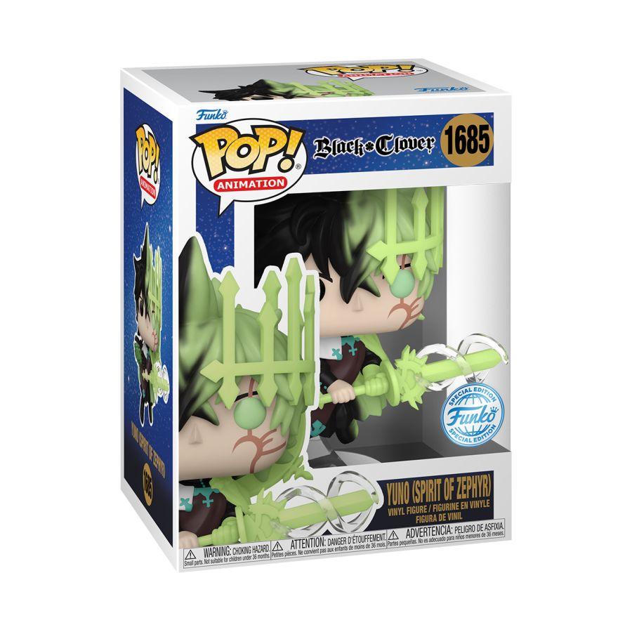 FUN82168 Black Clover - Yuno (Spirit of Zephyr) US Exclusive Pop! Vinyl [RS] - Funko - Titan Pop Culture