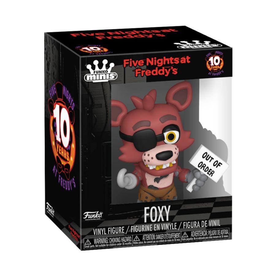 FUN82180 Five Nights at Freddy's - 10th Anniversary US Exclusive Mini Vinyl Figures (Display of 12) [RS] - Funko - Titan Pop Culture