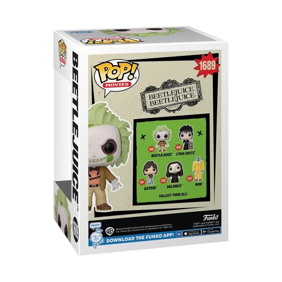 FUN82653BUNDLE Beetlejuice Beetlejuice - Beetlejuice Pop! Vinyl - Chase Bundle / Case - Funko - Titan Pop Culture