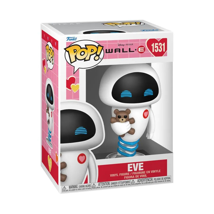 FUN83094 Wall-E - Eve Valentine Pop! Vinyl - Funko - Titan Pop Culture