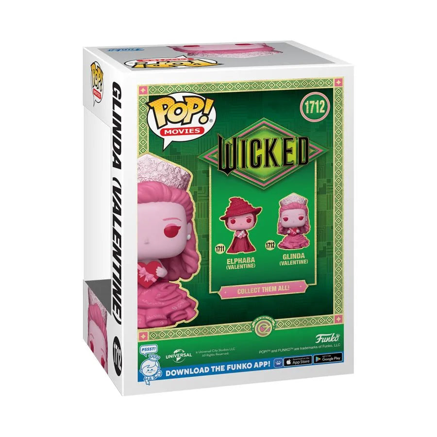 FUN83099 Wicked (2024) - Glinda (Valentine) Pop!Vinyl - Funko - Titan Pop Culture