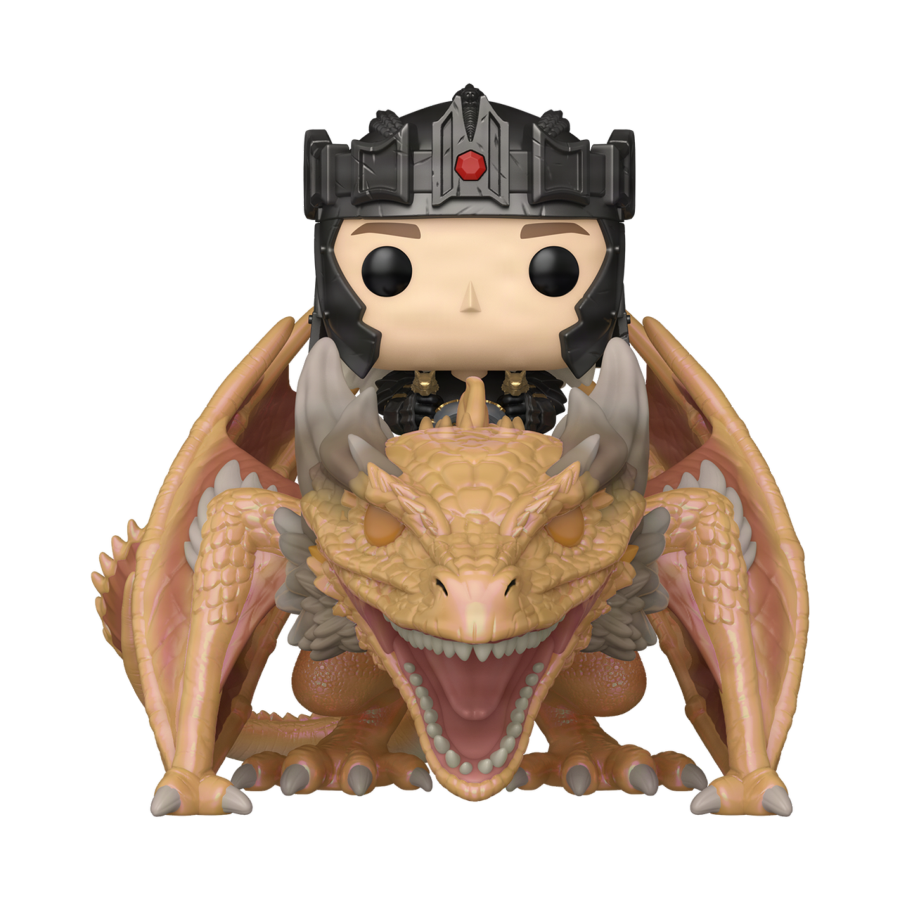 House of the Dragon - Aegon Targaryen with Sunfyre Pop! Ride