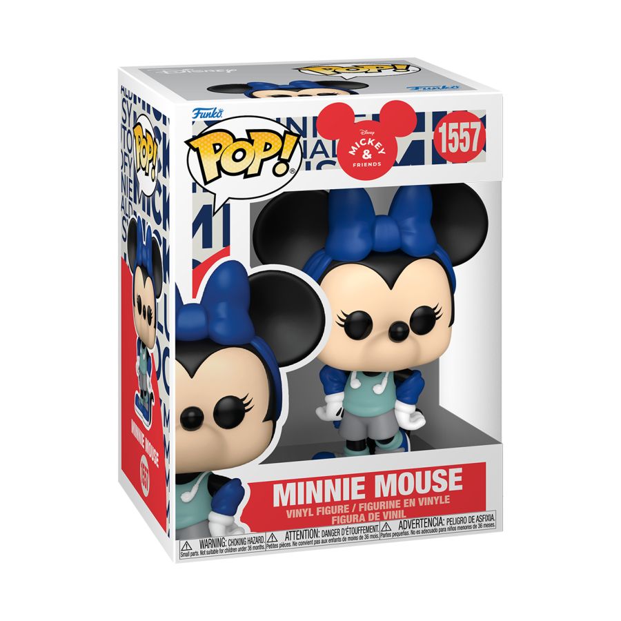 Disney: Excelente 8 - Minnie (caminando) ¡Pop! Vinilo