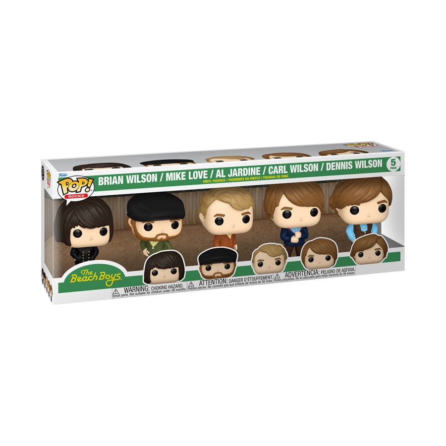 FUN84023 The Beach Boys - Pet Sounds Pop! Vinyl 5-Pack - Funko - Titan Pop Culture