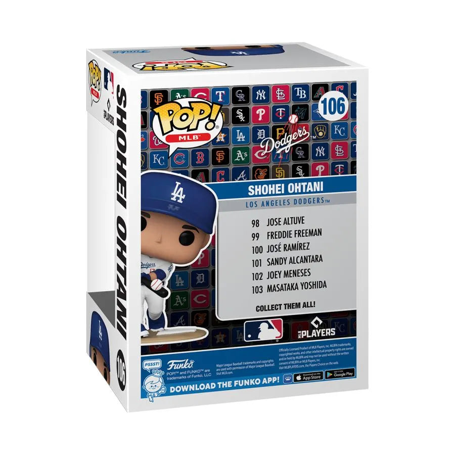 FUN85086 MLB: Dodgers - Shohei Ohtani Pop! Vinyl - Funko - Titan Pop Culture