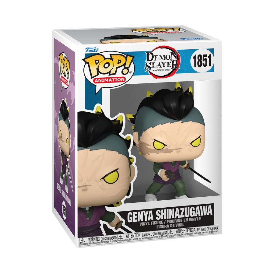 Demon Slayer - Genya Shinazugawa Pop! Vinilo