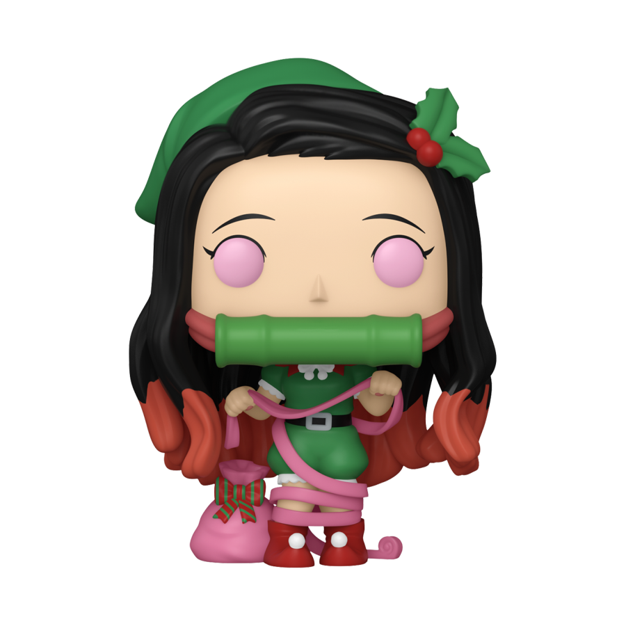 Demon Slayer - Nezuko Kamado (Holiday) Pop! Plus