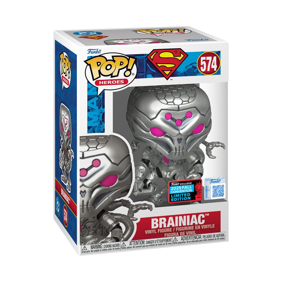 DC - Brainiac Pop! Vinyl 2025 NYCC Exclusive [RS]