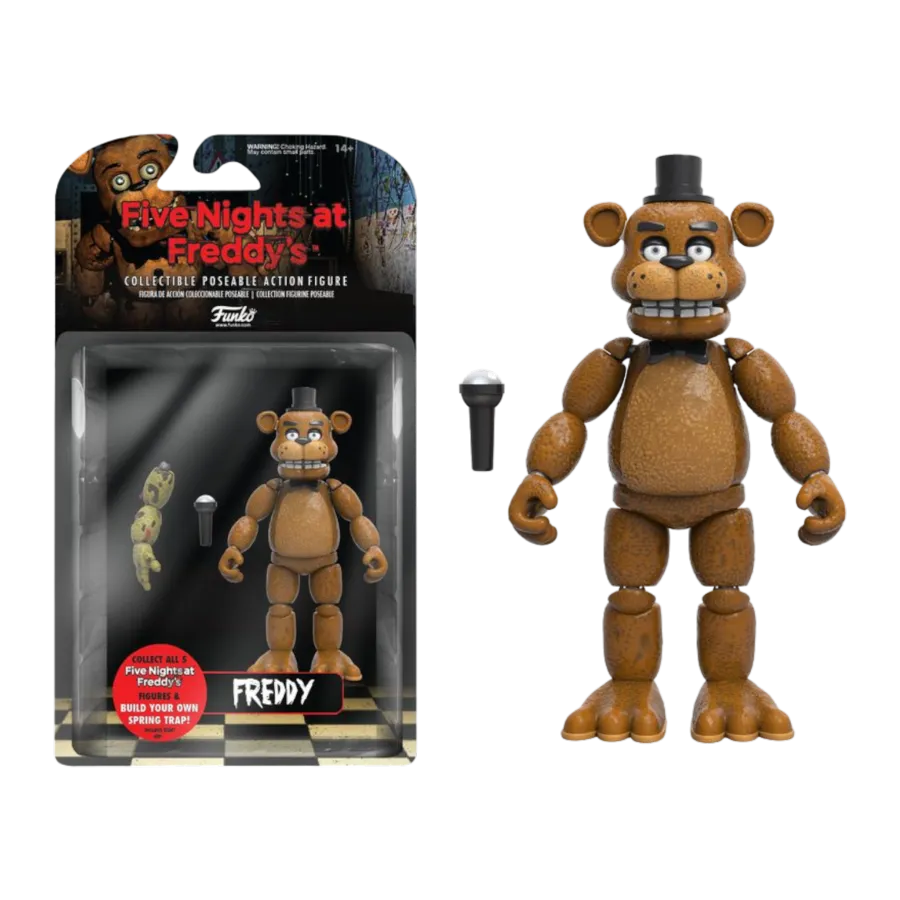 FUN8846 Five Nights At Freddy's - Freddy Articulated Action Figure - Funko - Titan Pop Culture