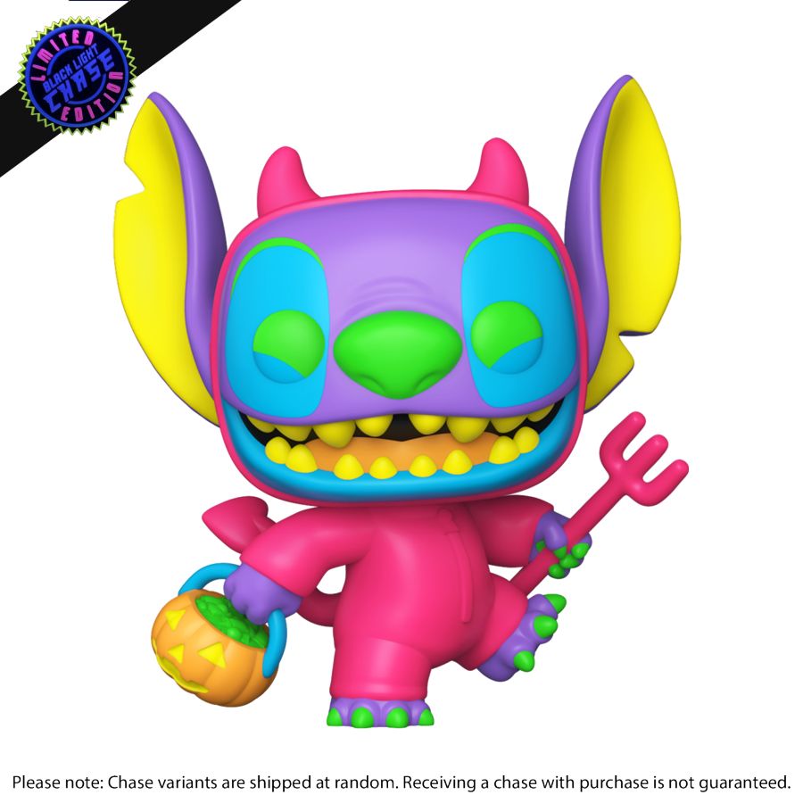 Lilo & Stitch - Stitch as Devil US Exclusive (with Chase) Pop! Vinyl [RS]