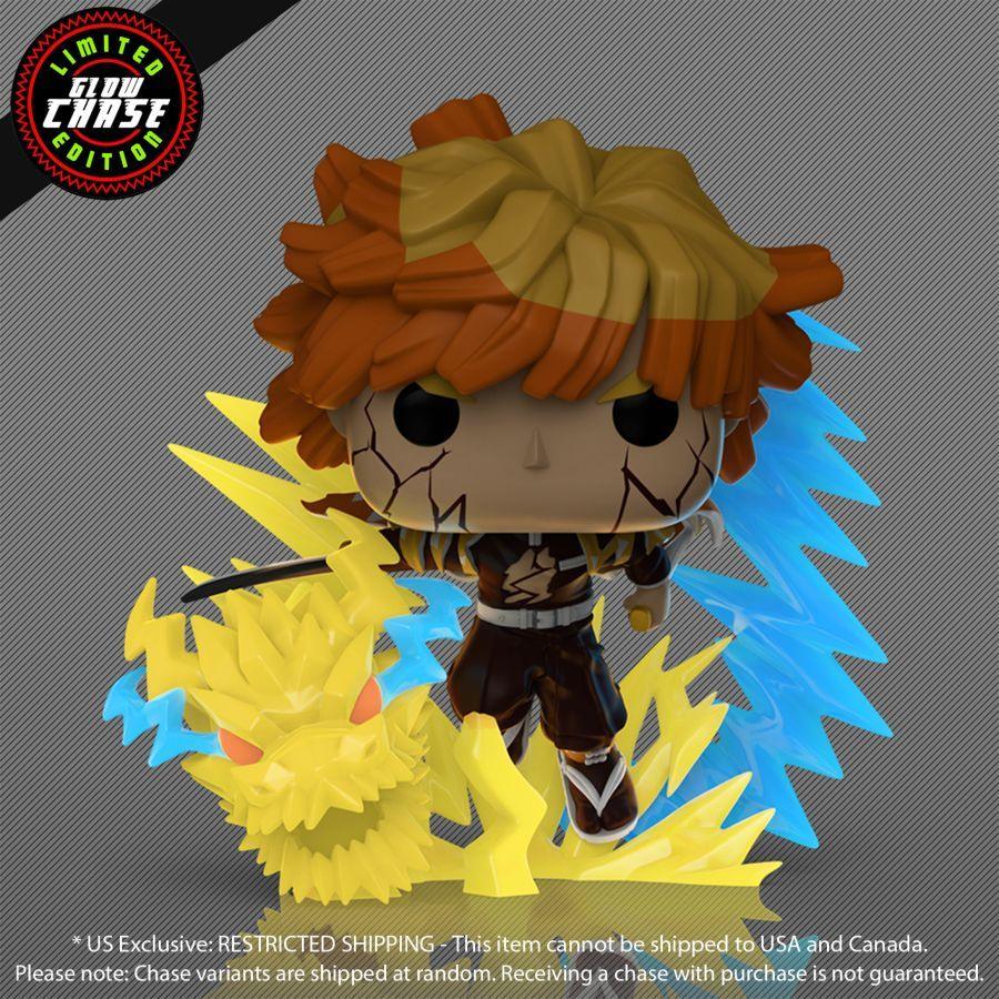 Demon Slayer: Infinity Castle – Zenitsu (7th Form) (with chase) Pop! Premium [RS]