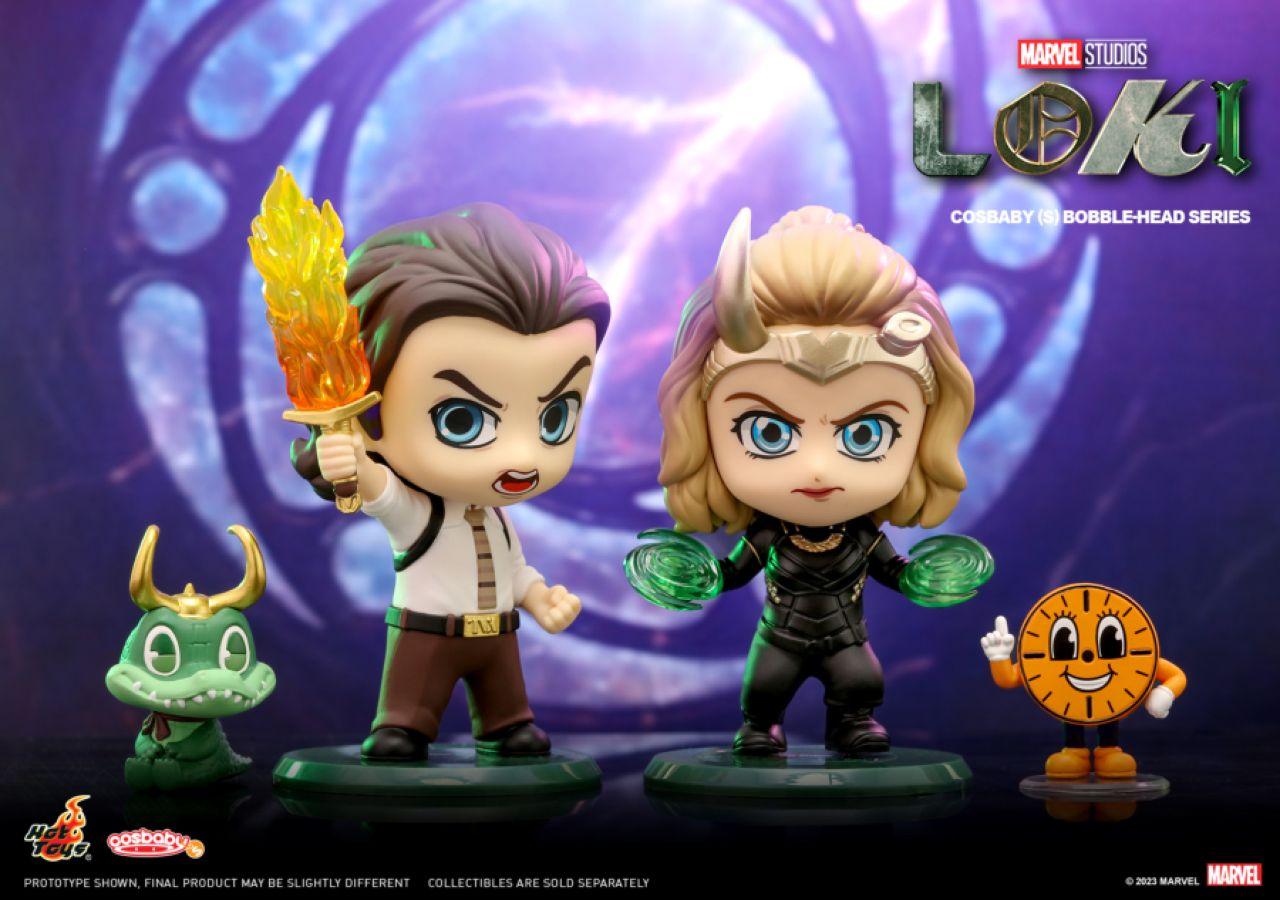 HOTCOSB1042 Loki (TV) - Loki with Alligator Loki Cosbaby Set - Hot Toys - Titan Pop Culture