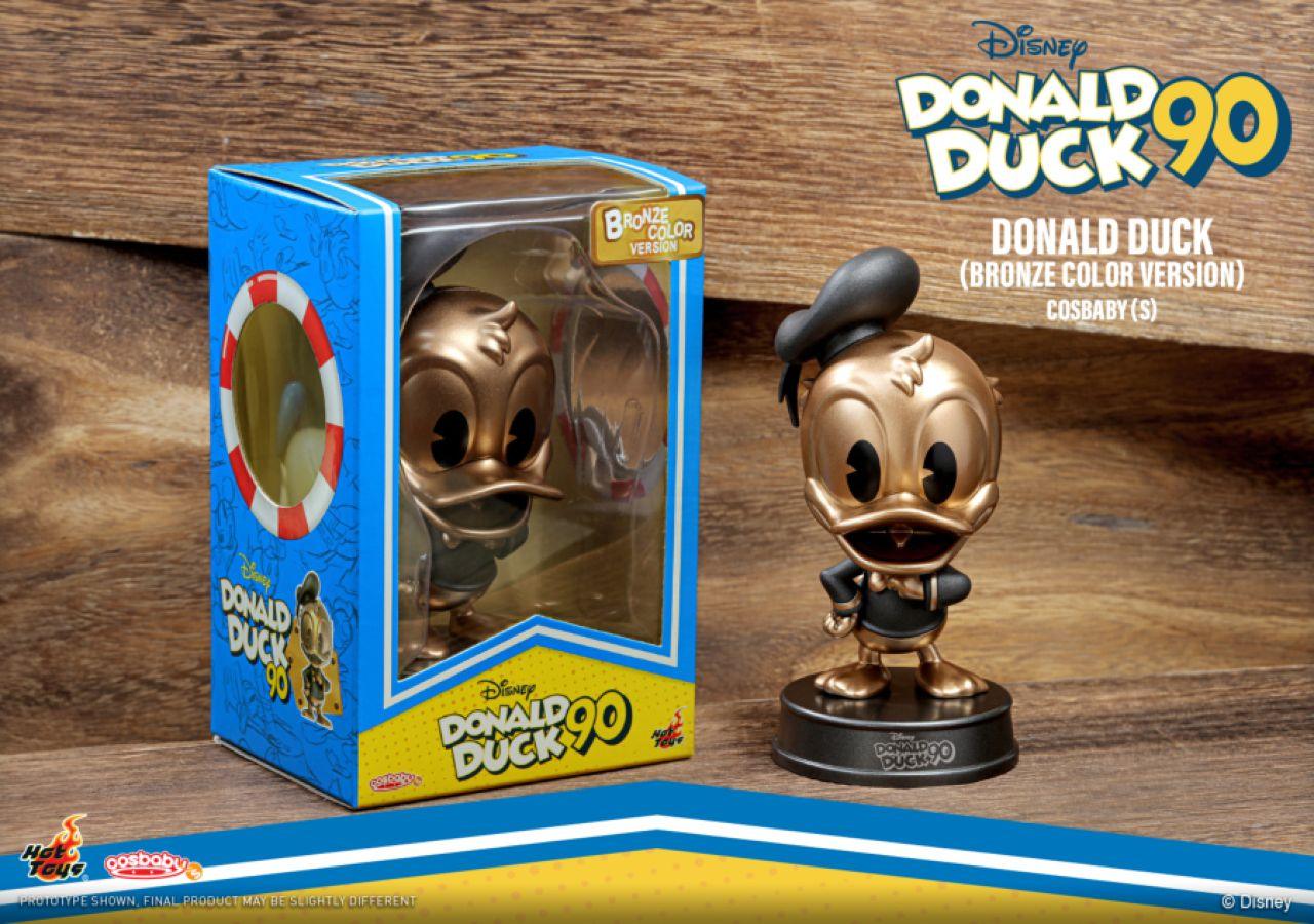 HOTCOSB1075 Disney - Donald Duck Cosbaby (Bronze Color Version] - Hot Toys - Titan Pop Culture