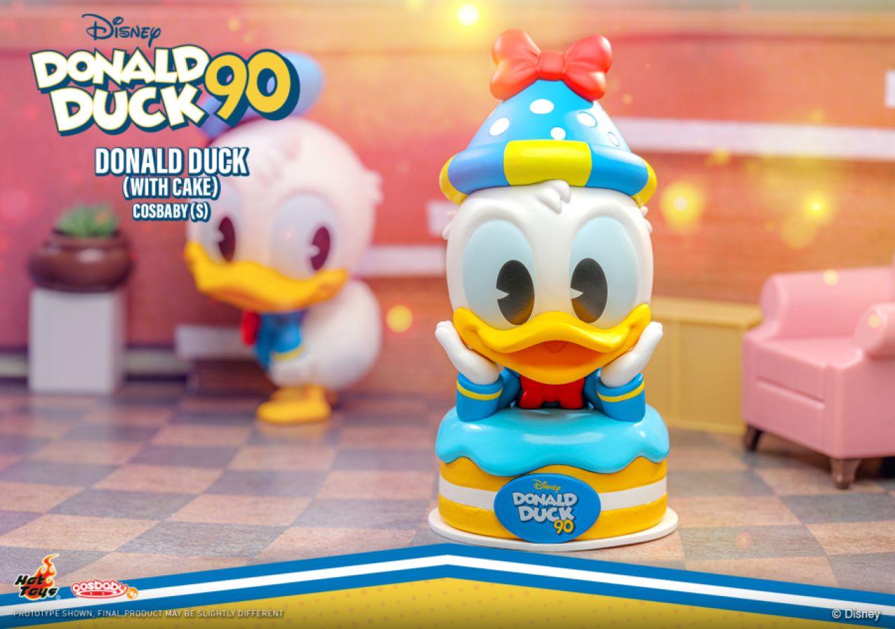 HOTCOSB1082 Disney - Donald Duck (with Cake) Cosbaby - Hot Toys - Titan Pop Culture