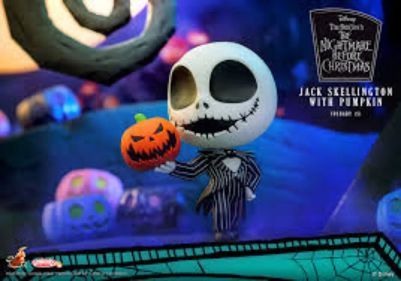 The Nightmare Before Christmas - Jack Skellington with Pumpkin Cosbaby