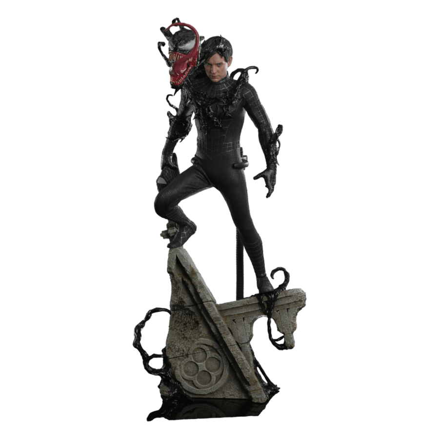 HOTMMS728B Spider-Man 3 - Spider-Man (Black Suit) Deluxe 1:6 Scale Collectable Action Figure - Hot Toys - Titan Pop Culture