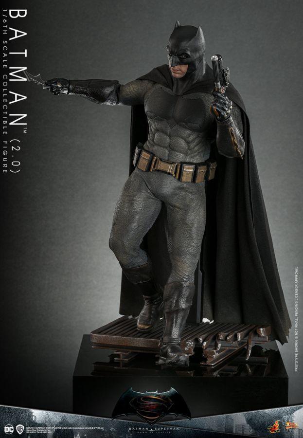 HOTMMS731 Batman v Superman: Dawn of Justice - Batman (2.0) 1:6 Scale Collectable Action Figure - Hot Toys - Titan Pop Culture