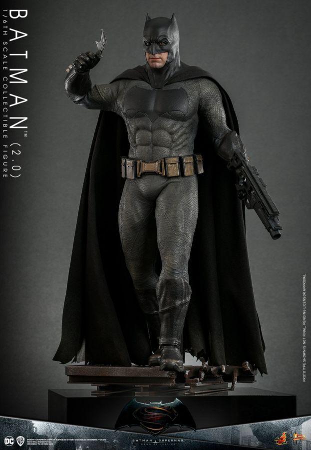 HOTMMS731 Batman v Superman: Dawn of Justice - Batman (2.0) 1:6 Scale Collectable Action Figure - Hot Toys - Titan Pop Culture