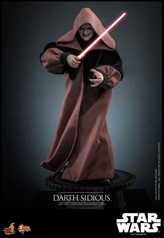 HOTMMS745 Star Wars: Revenge of the Sith - Darth Sidious 1:6 Scale Collectible Action Figure - Hot Toys - Titan Pop Culture